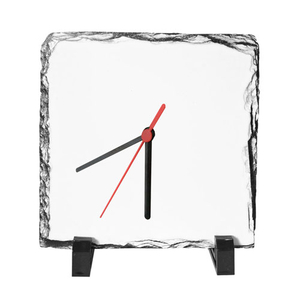 Sublimasyon Kare Taş Saat 20x20 cm - 4