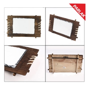 Sublimasyon  Ahşap Çerçeveli Taş  18x26 cm - 4