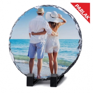 Sublimasyon Yuvarlak Taş 20 cm - 4