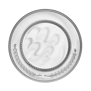 - Sublimasyon 20 cm Gümüş Metal Tabak - Başak  - Sublimasyon 20 cm Gümüş Metal Tabak - Başak