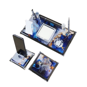 Sublimasyon 3 lü  Kristal Masa İsimliği  - 3