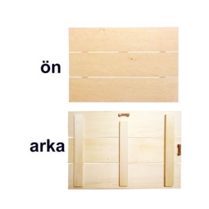 - Sublimasyon 3 Parçalı Ahşap Çerçeve 27x39 cm (1)  - Sublimasyon 3 Parçalı Ahşap Çerçeve 27x39 cm (1)