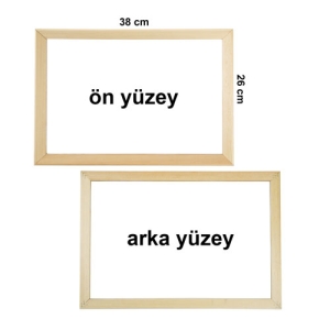 Sublimasyon A3 Kanvas Tablo 26X38 cm - 4