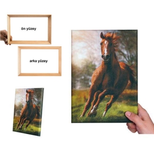- Sublimasyon A4 Kanvas Tablo 18,5x27 cm  - Sublimasyon A4 Kanvas Tablo 18,5x27 cm