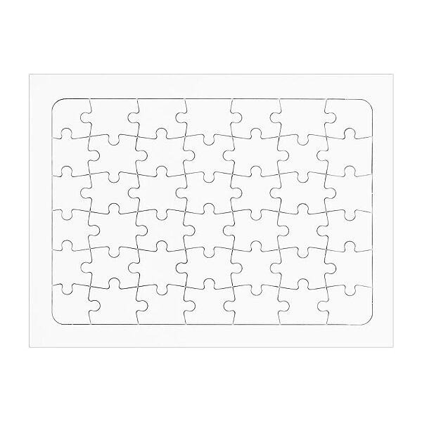 Sublimasyon A4 Puzzle 42 Parça - 1