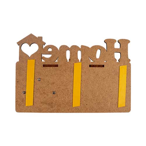 Sublimasyon Ahşap Anahtar Askılığı - Home - 3