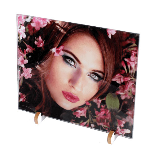 - Sublimasyon Ahşap Ayaklı Cam Çerçeve 20X25 cm (1)  - Sublimasyon Ahşap Ayaklı Cam Çerçeve 20X25 cm (1)