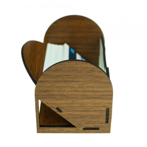 Sublimasyon Ahşap Kartvizitlik (Ceviz) - 5