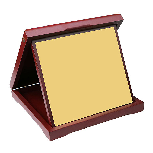 Sublimasyon Ahşap Kutulu Kare Plaket 20x20 cm - 1