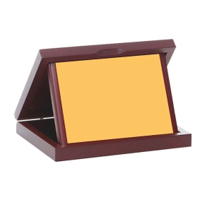 - Sublimasyon Ahşap Kutulu Plaket 15x20 cm - Yatay  - Sublimasyon Ahşap Kutulu Plaket 15x20 cm - Yatay