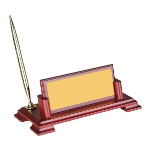  - Ahşap Masa İsimliği - Tek Kalemli