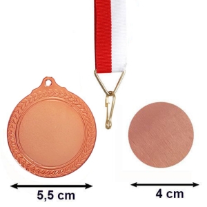 - Sublimasyon Bronz Madalya 5.5 cm  - Sublimasyon Bronz Madalya 5.5 cm