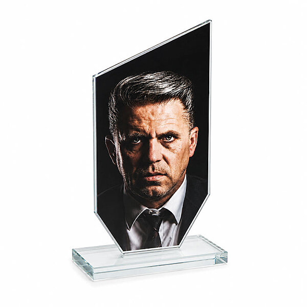 Sublimasyon Beyaz Kristal Plaket  1002 - 2