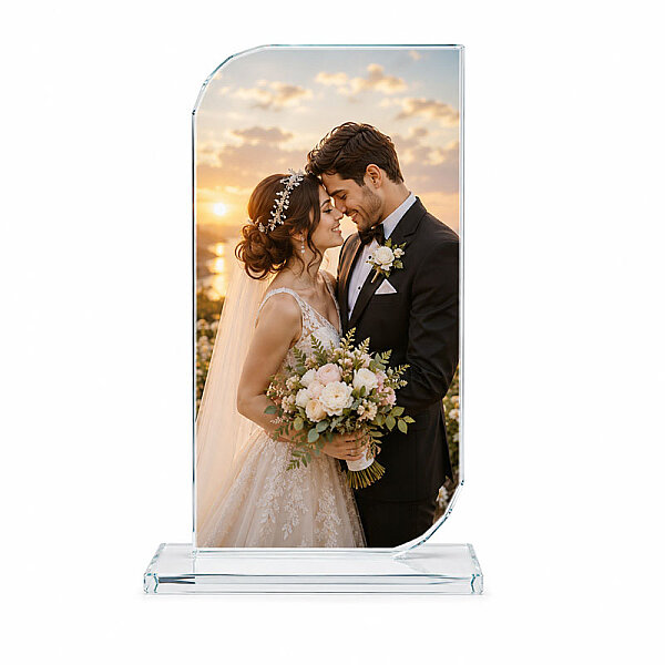 Sublimasyon Beyaz Kristal Plaket  1004 - 2