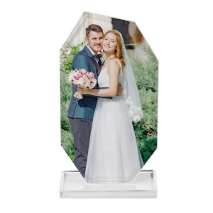- Sublimasyon Beyaz Kristal Plaket 1008  - Sublimasyon Beyaz Kristal Plaket 1008