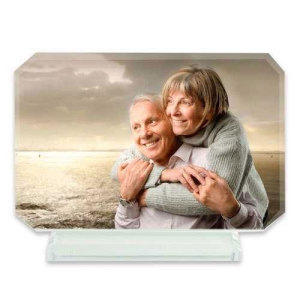 - Sublimasyon Beyaz Kristal Plaket 1017  - Sublimasyon Beyaz Kristal Plaket 1017