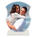 - Sublimasyon Beyaz Kristal Plaket 1020  - Sublimasyon Beyaz Kristal Plaket 1020