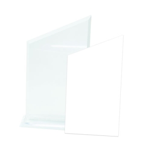  - Sublimasyon Beyaz Metalli Kristal Plaket 325 (1)