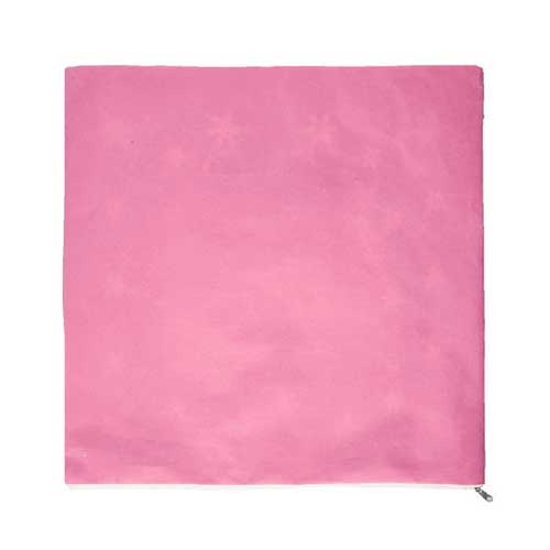 Sublimasyon Çiçek Desenli Yastık - Pembe - 3