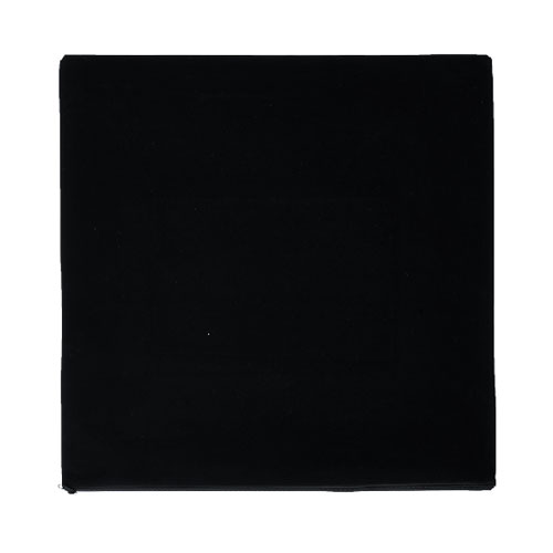 Sublimasyon Çicek Desenli Yastık - Siyah - 3