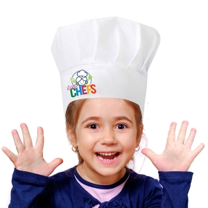 - Sublimasyon Çocuk Aşçı (Şef) Şapkası  - Sublimasyon Çocuk Aşçı (Şef) Şapkası