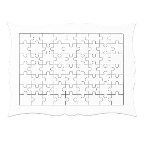 Sublimasyon Dekoratif A4 Puzzle 63 Parça
