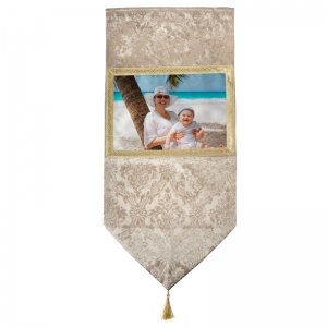 - Sublimasyon Duvar Şalı - Krem (1)  - Sublimasyon Duvar Şalı - Krem (1)