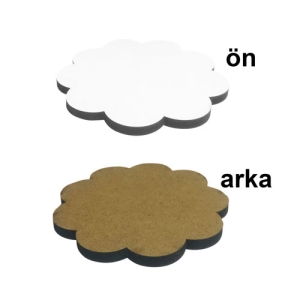 - Sublimasyon Eko. MDF Bardak Altlığı 5 mm - Papatya (1)  - Sublimasyon Eko. MDF Bardak Altlığı 5 mm - Papatya (1)
