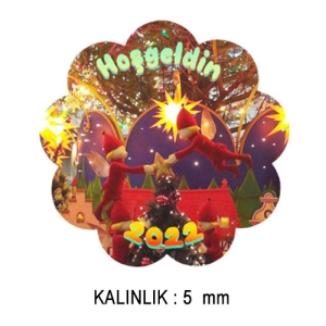 - Sublimasyon Eko. MDF Bardak Altlığı 5 mm - Papatya  - Sublimasyon Eko. MDF Bardak Altlığı 5 mm - Papatya