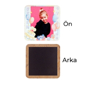 - Sublimasyon Eko. MDF Magnet 5x5 cm  - Sublimasyon Eko. MDF Magnet 5x5 cm