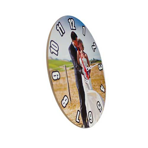 - Sublimasyon Eko.MDF Yuvarlak Saat 28 cm (1)  - Sublimasyon Eko.MDF Yuvarlak Saat 28 cm (1)