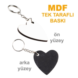 - Sublimasyon Eko.MDF Tek Taraflı Anahtarlık - Kalp (1)  - Sublimasyon Eko.MDF Tek Taraflı Anahtarlık - Kalp (1)