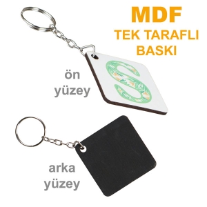 - Sublimasyon Eko.MDF Tek Taraflı Anahtarlık - Kare (1)  - Sublimasyon Eko.MDF Tek Taraflı Anahtarlık - Kare (1)