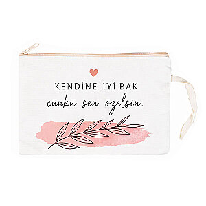 Sublimasyon Fermuarlı El Çantası 15x22 cm (1)