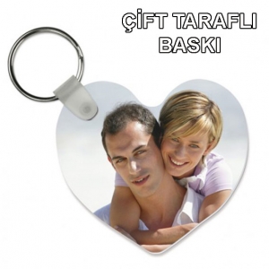 - Sublimasyon FRP Kalp Anahtarlık  - Sublimasyon FRP Kalp Anahtarlık