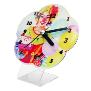 Sublimasyon FRP Çiçek  Saat - 3