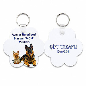 Sublimasyon FRP Pati Anahtarlık (1)