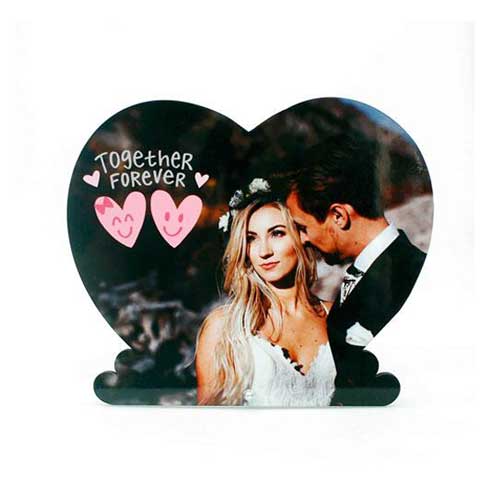 - Sublimasyon HDF Kalp Çerçeve 19x23 cm  - Sublimasyon HDF Kalp Çerçeve 19x23 cm