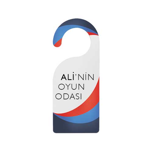 - Sublimasyon HDF Kapı Uyarı Askısı (Çift Taraflı)  - Sublimasyon HDF Kapı Uyarı Askısı (Çift Taraflı)