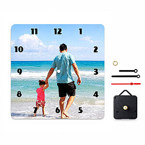 Sublimasyon HDF Kare Saat 28x28 cm (1)