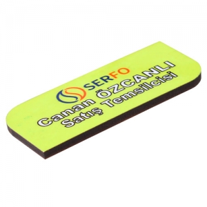 - Sublimasyon HDF Su Damlası Yaka İsimliği 3x7 cm  - Sublimasyon HDF Su Damlası Yaka İsimliği 3x7 cm