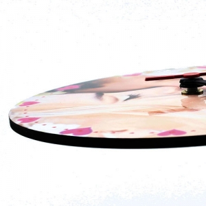 - Sublimasyon HDF Yuvarlak Saat 19 cm (1)  - Sublimasyon HDF Yuvarlak Saat 19 cm (1)