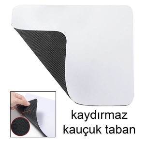 - Sublimasyon İthal Dikdörtgen Mouse Pad 19x23 cm - 2 mm  - Sublimasyon İthal Dikdörtgen Mouse Pad 19x23 cm - 2 mm