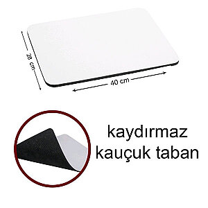 Sublimasyon İthal Oyuncu (Gamer) Mouse Pad 28x40 cm - 3 mm