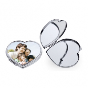 Sublimasyon Kalp Makyaj Aynası - 3