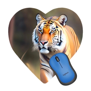 - Sublimasyon Kalp Mouse Pad 3 mm - 19,5x19 cm  - Sublimasyon Kalp Mouse Pad 3 mm - 19,5x19 cm