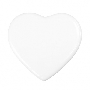 - Sublimasyon Kalp Seramik 15 cm -İthal  - Sublimasyon Kalp Seramik 15 cm -İthal