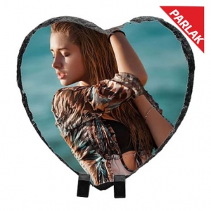 Sublimasyon Kalp Taş 15X15 cm - 4