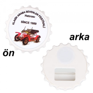 - Sublimasyon Kapak Magnet Açacak 65 mm  - Sublimasyon Kapak Magnet Açacak 65 mm