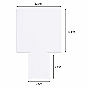 Sublimasyon Kare Metal Masaüstü Fotoğraf Çerçevesi  